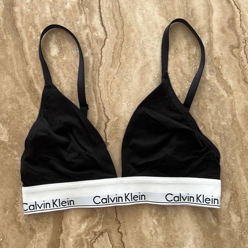 Calvin Klein cotton bra XS
